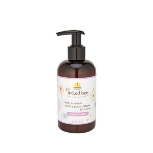 The Naked Bee Lavender Lullaby Cheeks to Cheeks Face & Body Lotion 8 oz.