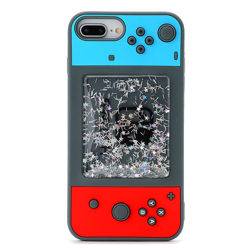 Awin Quicksand Game Case for iPhone 7Plus/iPhone 8Plu,Awin 3D Cute Kids Girls Boys Women Game Bling Glitter Soft Silicone Rubber Case for iPhone 7Plus/iPhone 8Plus/iPhone 6Plus/6s Plus 5.5in (Game 3)