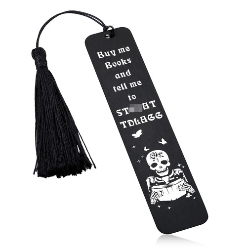 Funny Bookmark Gifts for Friends Spicy Bookmark for Women Adult Bookish Buy Me Book Coworker Sister Her Female Book Lover Christmas Stocking Stuffer Valentines Day Birthday Gift Idea Book Club Present