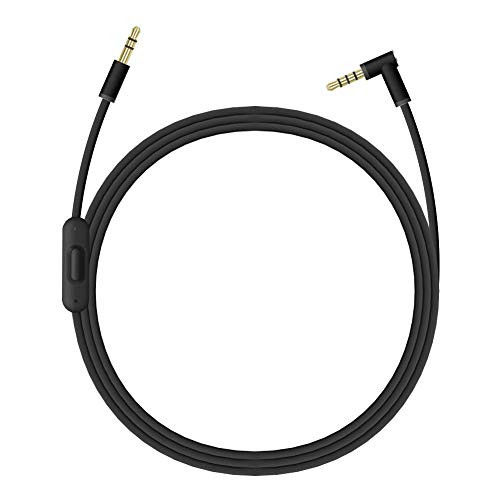 Beats Headphones Cord, 3.5mm Beats Replacement Cord, Replacement Audio Cable aux Cord for Beats by Dre Headphones Solo/Studio/Pro/Detox/Wireless/Mixr Headphones (Black)