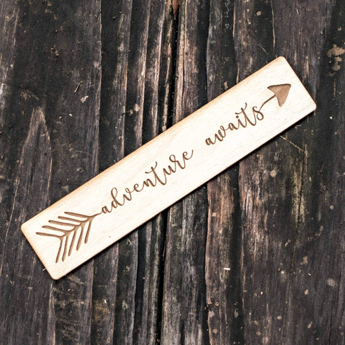 Bookmark - Adventure Awaits - Bookmark