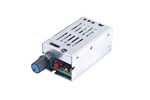 KNACRO PWM DC Motor Governor Stepless Speed Switch Input 12V 24V 36V (DC 9-60V) Reverse Polarity Protected 10A