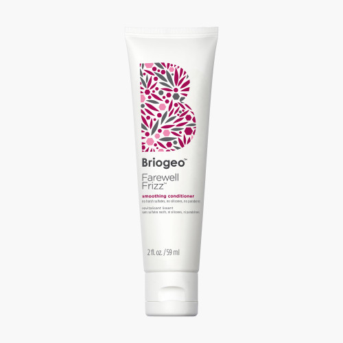 Briogeo Farewell Frizz Smoothing Conditioner, Tame Frizz and Restore Shine to Dull, Dry Hair, Vegan, Phalate & Paraben-Free, 2 oz