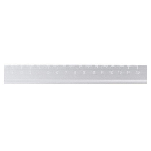 MUJI Japan Aluminum Ruler 15?? Silver