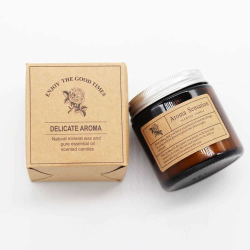 Candles for Home Scented Aromatherapy Candles Gifts Set for Women Soy Wax Long Lasting Amber Jar Candles for Valentine Birthday Mother's Thanksgiving Day Present