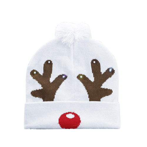 liuyffan Christmas Hat Xmas LED Light Up Beanie Knit Hats,Christmas Knitted up Hats Cap for with Colorful Lights liuyffan Christmas Hat Xmas LED Light Up Beanie Knit Hats,Christmas Knitted up Hats Cap for with Colorful Lights