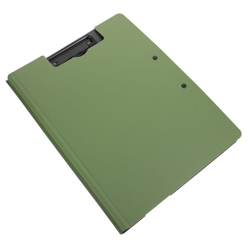 TEHAUX Writing Board Paper Board Covered Clipboard Clip File Folder Nursing Foldable Clipboard Storage Clipboard Certificate File Folder Document Folder a4 Portable Iron Writing pad