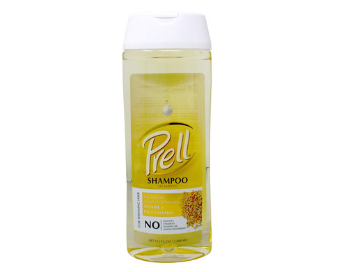 Prell Sesame + Pro-Vitamin Shampoo for Thinning Hair, Color Safe, Volumizes & Restores 13.5 fl. oz.
