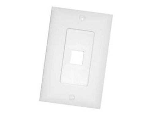 Legrand - On-Q F9043WHV1 1Port Decorator Wall Plate Kit, White