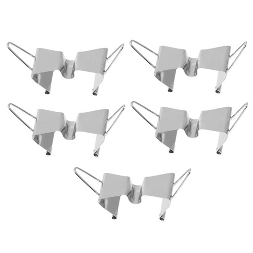 KALLORY 5pcs Canvas Clip Metal Frame Separating Clips Metal Artist Art Clamp Wet Canvas Clamp The Frame Canvas Frame Separating Clip Framed Art Supply Paint Multifunction Stainless Steel
