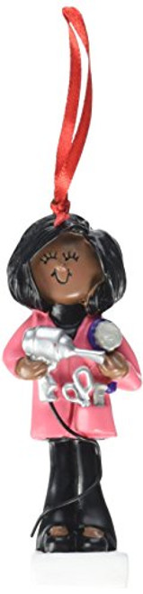 Ornament Central OC-014-FAA African/American Female Hairdresser Figurine