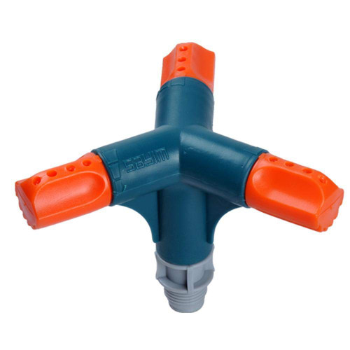 1/2'' Adjustable Plastic Trident Rotary Nozzle for Garden Agriculture Irrigation System Lawn Sprinkler Irrigation Lawn Nozzle