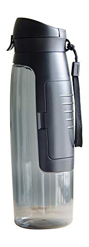 Mystic River Sport Water Bottle with Storage (Black)