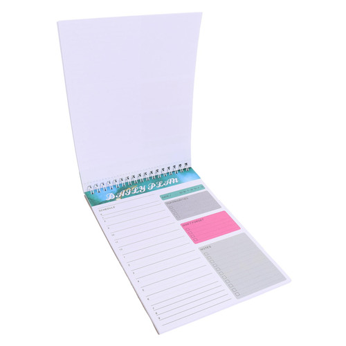 MAGICLULU Notepad Note Pad Daily Planner Planning Pads Meal Planning Pad To Do List Notebook To-do List Pads Work Schedule Planner Grocery List Page Tabs Loose Leaf Label D1 Aluminum Alloy
