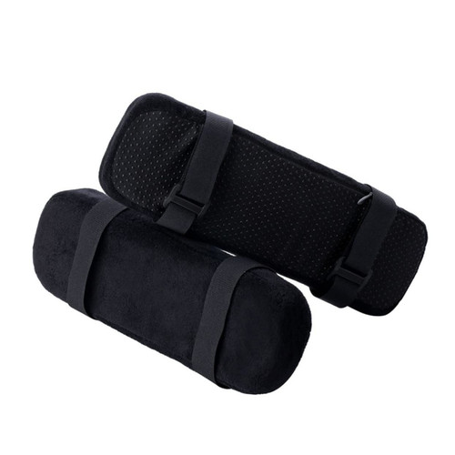 2pcs Armrest Pad Chair Armrest Elbow Support Chair Armrest Pillow Wheelchair Armrest Pillow for Chair Gaming Chair Armrest Cushion Seat Pillow Polyester Sponge Garden Chair Office
