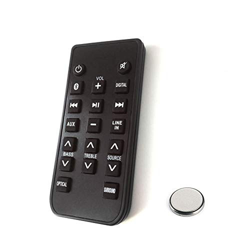 Remote Control for RCA RTS7015B RTS7010B RTS7010B-E1 RTS7010BGE6 RTS7010BE1 RTS7116S RTS7110B RTS7630B RTS739BWS Soundbar System