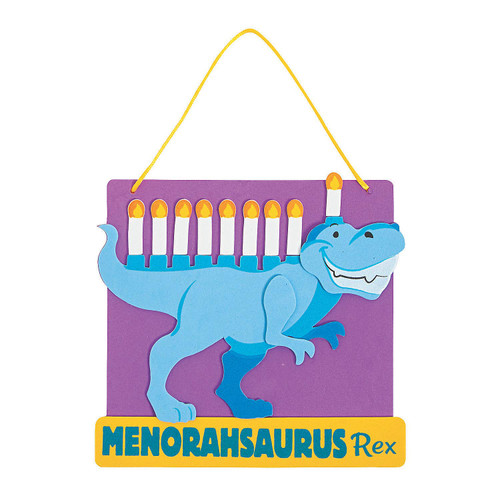 Menorahsarus Sign Craft Kit - Crafts for Kids and Fun Home Activities