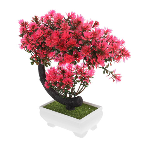 ORFOFE Artificial Potted Plant Fake Pot Plants Ornaments Bonsai Tree Faux Bonsai Decor Fake Bonsai Fake Tree Fake Plant Decoration Cherry Blossoms Office Plastic Artificial Flowers ORFOFE Artificial Potted Plant Fake Pot Plants Ornaments Bonsai Tree Faux Bonsai Decor Fake Bonsai Fake Tree Fake Plant Decoration Cherry Blossoms Office Plastic Artificial Flowers