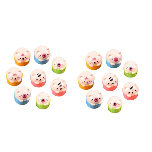 MAGICLULU 16 Pcs Pencil Sharpener Pen Sharpener Kids Stationery Mini The Cat Student