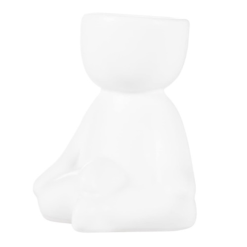 CAXUSD Anthropomorphic Flower Pot Head Face Vase Human Statue Vase Decorative Planter Floral Vase Pot for Plants Indoor Head Planter Pot Novelty Flower White Ceramics Body Ceramic Flower CAXUSD Anthropomorphic Flower Pot Head Face Vase Human Statue Vase Decorative Planter Floral Vase Pot for Plants Indoor Head Planter Pot Novelty Flower White Ceramics Body Ceramic Flower