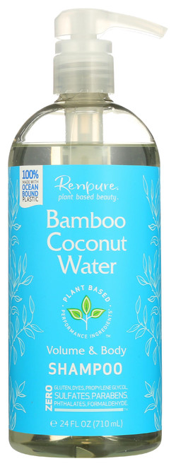 RENPURE Bamboo Coconut Water Shampoo, 24 FZ RENPURE Bamboo Coconut Water Shampoo, 24 FZ