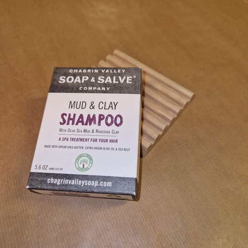 Chagrin Valley Soap & Salve Organic Natural Shampoo Bar (Mud & Clay, 1 Bar) Chagrin Valley Soap & Salve Organic Natural Shampoo Bar (Mud & Clay, 1 Bar)