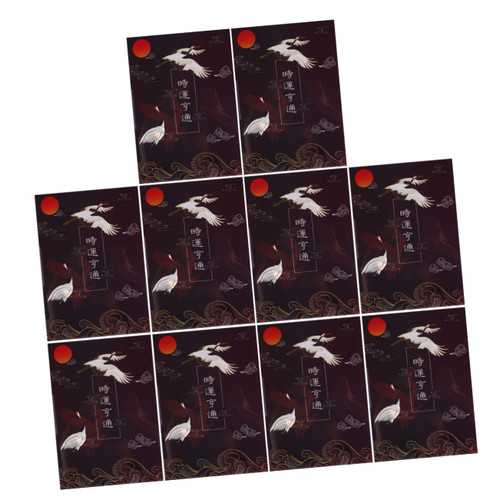 STOBOK 10pcs File Holder Expandable File Folder Decorative Folders School Folders Binder Document Accordian File Folder Decorative File Folders A4 Folder Decorate Office Business Pp