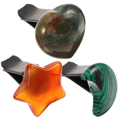 GALPADA 3pcs Crystal Moon Air Vent Clips Quartz Star Heart Car Air Freshener Vent Clips Car Diffuser Vent Clip Cute Car Decoration Car Interior Decor Car Accessories for Women Men GALPADA 3pcs Crystal Moon Air Vent Clips Quartz Star Heart Car Air Freshener Vent Clips Car Diffuser Vent Clip Cute Car Decoration Car Interior Decor Car Accessories for Women Men