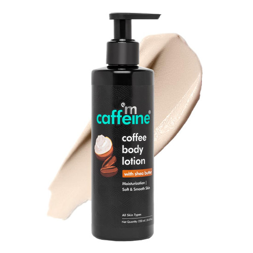 mCaffeine Coffee Moisturizing Body Lotion for Dry Skin | Vitamin C & Shea Butter Lotion Hydrates & Nourishes skin | Body Cream Lotion for Women & Men | Non Greasy, Mineral Oil & Paraben Free,6.8 Fl Oz mCaffeine Coffee Moisturizing Body Lotion for Dry Skin | Vitamin C & Shea Butter Lotion Hydrates & Nourishes skin | Body Cream Lotion for Women & Men | Non Greasy, Mineral Oil & Paraben Free,6.8 Fl Oz