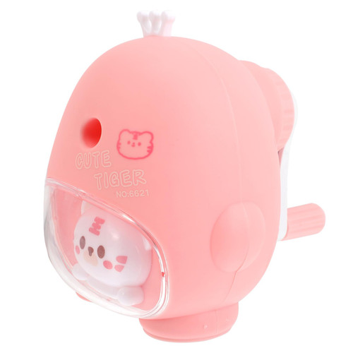 WOFASHPURET Pencil Sharpener Sharpener Girl Sharpeners Manual Sharpener Student Stationery Small Sharpener Pencils Sharpening Tool Pupil Sharpener School Supplies Handheld Plastic Child
