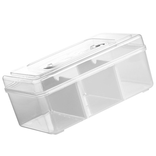 LALAFINA 1pc Box Box Storage Box first aid cabinet first aid kit container handle first aid container first aid container bin first aid storage case medicine plastic household cotton pad