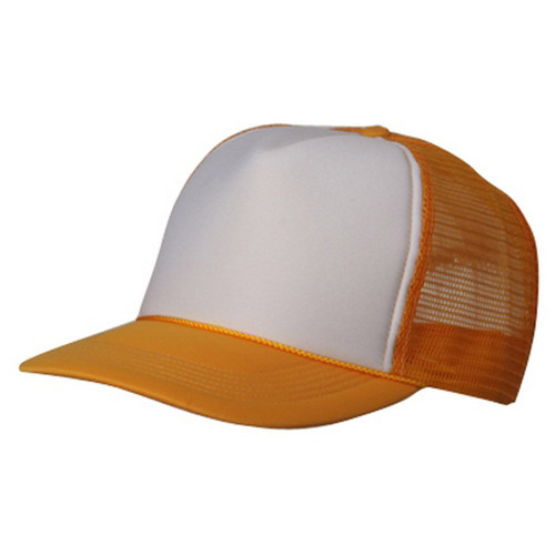 MG Summer Foam Mesh Trucker Cap - Yellow White OSFM
