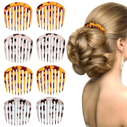 Beavorty 8pcs French Hair Side Combs French Combs Set Side Hair Comb Hair Combs Hair Styling Combs Hair Clip Combs for Fine Hair Accessories Women Girls Beavorty 8pcs French Hair Side Combs French Combs Set Side Hair Comb Hair Combs Hair Styling Combs Hair Clip Combs for Fine Hair Accessories Women Girls