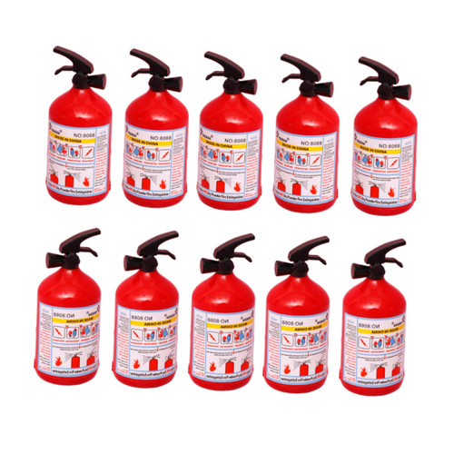 TEHAUX 10pcs Pencil Sharpener Child Modeling fire Extinguisher Sharpener Students Pencil Sharpener Gift Stationery Creative Sharpener Sharpener Student Pupils Pencil Sharpener