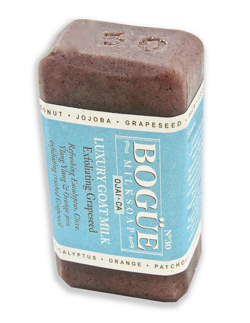 Bogue Milk Soap -Gently Scub Your Skin and Refresh with Eucalyptus, Clove, Ylang Ylang, and Orange-No.30 Exfoliating Grapeseed Essential Oil Blend Bogue Milk Soap -Gently Scub Your Skin and Refresh with Eucalyptus, Clove, Ylang Ylang, and Orange-No.30 Exfoliating Grapeseed Essential Oil Blend