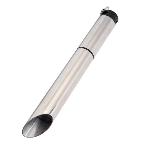 Alomejor 21.7cm Gardening Bulb Transplanter Tool, Stainless Steel Bulb Planter Tool for Seed Flower Planting