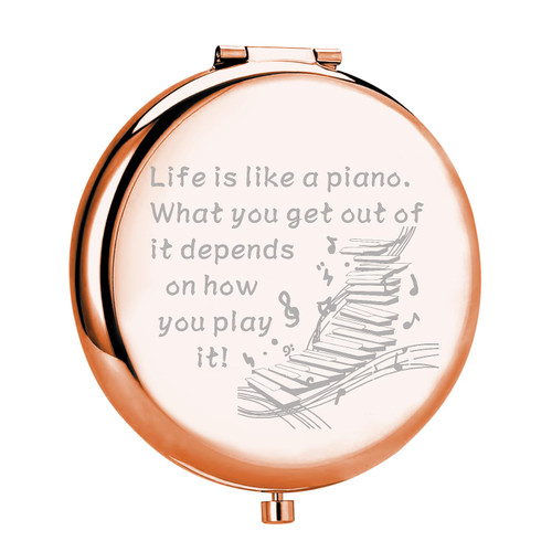 UJIMS Piano Lover Gift Music Lover Compact Mirror Music Gift for Pianist Piano Teacher Piano Recital Gift Piano Students Gift (Piano Lover Mirror) UJIMS Piano Lover Gift Music Lover Compact Mirror Music Gift for Pianist Piano Teacher Piano Recital Gift Piano Students Gift (Piano Lover Mirror)