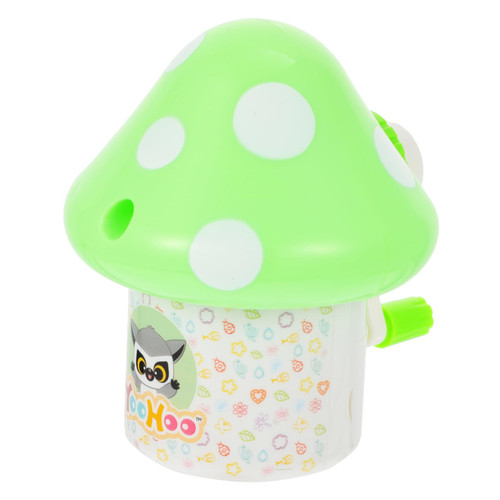 KALLORY Pencil Sharpener Mushroom Sharpener Cartoon Sharpener Child Mushroom House Steel