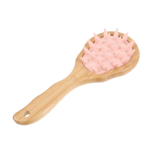 VINTORKY hairbrushes for woman hair massage brush detangling paddle brush hair brushes for women massaging brush detangling hair comb detangler brush massage comb Miss tool Wood long handle