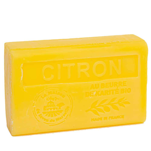 French Soap With Shea Butter - Maison du Savon - Lemon 125g