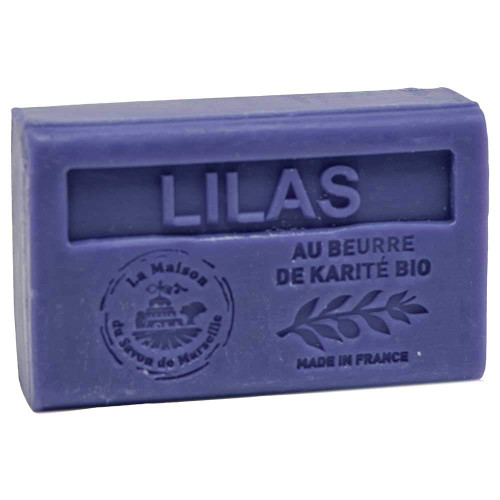 French Soap With Shea Butter - Maison du Savon - Lilac 125g French Soap With Shea Butter - Maison du Savon - Lilac 125g