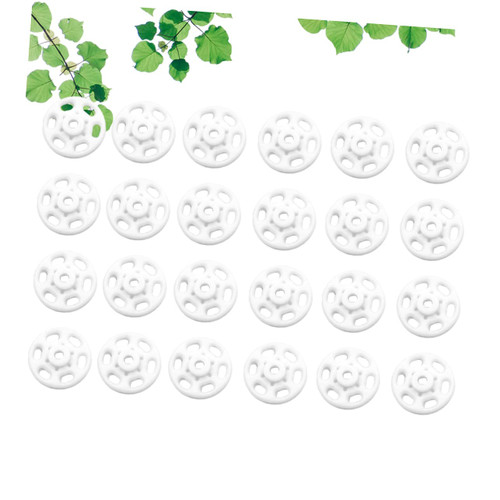 TEHAUX 1000pcs Snap Buttons Button Press Buttons for Sewing Snaps for Sewing Dress It up Buttons Sew on Snaps Snap Button Kit Round Button Clothes Button Shirt Snapshot White