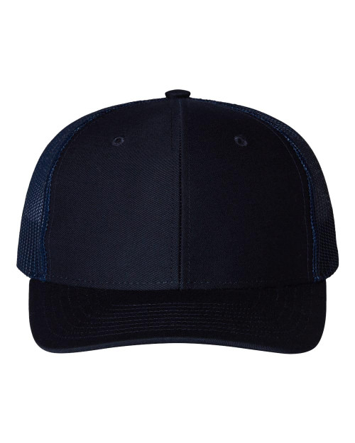 RICHARDSON Youth Trucker Snapback Cap One Size Navy