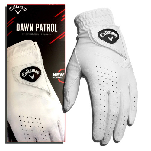 Callaway Dawn Patrol Glove (Right Hand, Large, Men's), White