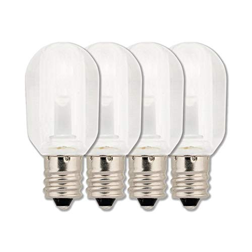 Westinghouse Lighting 4511820 1 (10-Watt Equivalent) T7 Clear Candelabra Base (4 Pack) LED Light Bulb, Four