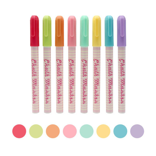 8Pcs Chalk Markers Liquid Chalk Markers Wet Erase Markers Glass Pens, Wet Erase Marker Pens, Chalkboad Markers for Kids, Liquid Chalk Markers Erasbale, Window Markers for Car Glass Washable