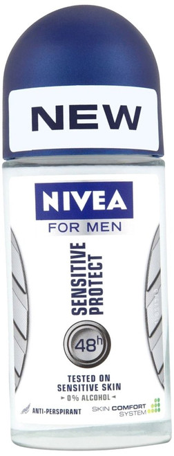 Nivea 50ml For Men Sensitive Protect 48h Anti-perspirant