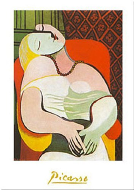 Buyartforless The Dream by Pablo Picasso 20x16 Art Print Poster