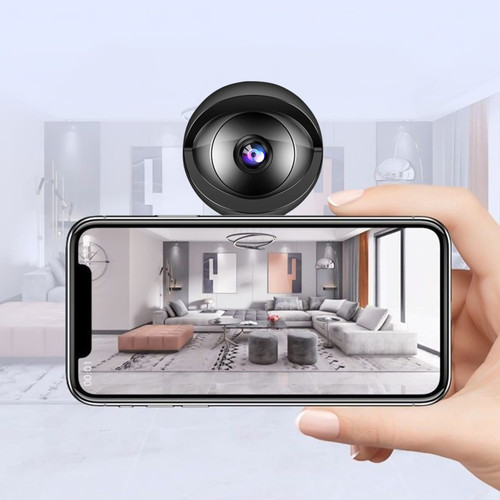 Mini WiFi Cameras, Indoor Security Camera, 1080P HD Home Security Cameras, 2.4G WiFi Wireless Cameras with Motion Detection, Smart Cameras with Night Vision, Built in Battery #B