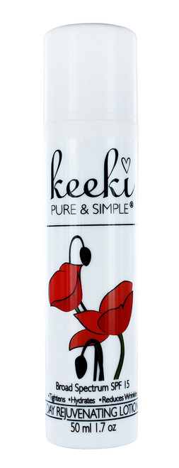 Keeki Pure & Simple Organic Day Rejuvenating Lotion, SPF 15, 1.7 Fluid Ounces